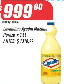 Supermercados Comodin Ayudin lavandina maxima pureza oferta