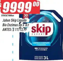 Supermercados Comodin Skip jabon liquido bio enzimas dp oferta