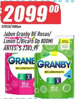 Supermercados Comodin Granby jabon be rosas/limon c/bicarb dp oferta