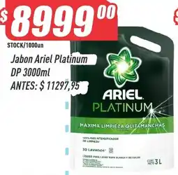 Supermercados Comodin Ariel jabon ariel platinum dp oferta