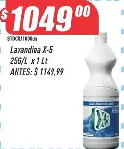 Supermercados Comodin Lavandina X-5 oferta