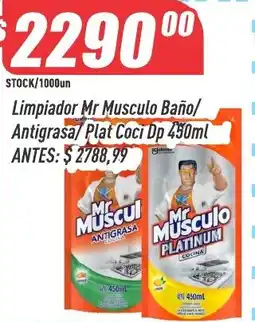 Supermercados Comodin Mr musculo limpiador baño antigrasa plat coci dp oferta