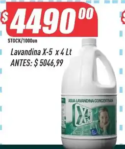 Supermercados Comodin Lavandina X-5 oferta