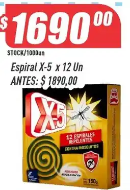 Supermercados Comodin X-5 espiral oferta