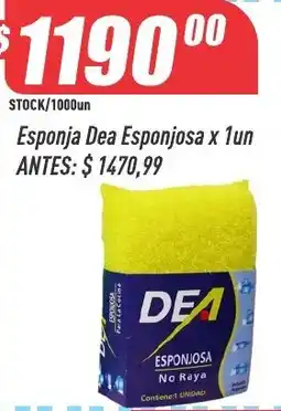 Supermercados Comodin Dea esponja esponjosa oferta