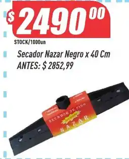Supermercados Comodin Nazar secador negro oferta