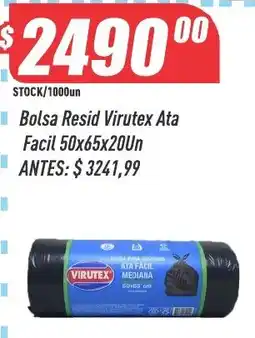 Supermercados Comodin Virutex bolsa resid ata facil oferta