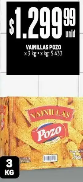 Makro Vainilla pozo 3kg oferta