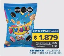 Carrefour Maxi Diversion - galletitas surtido oferta