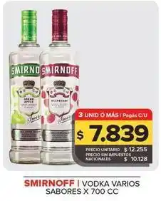Carrefour Maxi Smirnoff - vodka oferta