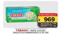 Carrefour Maxi Taraguí - mate cocido saquitos diamantado oferta