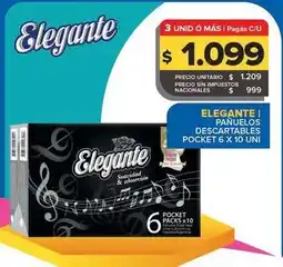 Carrefour Maxi Elegante - pañuelos descartables oferta