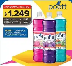 Carrefour Maxi Poett - limpiador liquido oferta