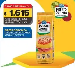 Carrefour Maxi Arcor - polenta instantanea oferta