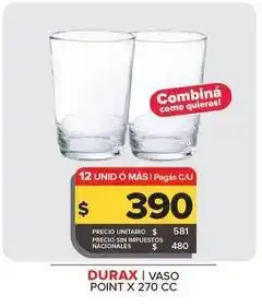 Carrefour Maxi Durax - vaso point oferta
