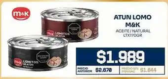 Makro M&k atun lomo oferta