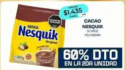 Makro Nestlé nesquik cacao oferta