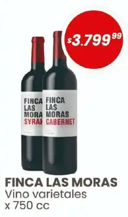 Arcoiris Supermercados Finca las moras vino varietales oferta