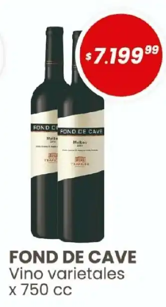 Fond de cave vino varietales