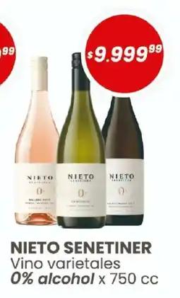 Arcoiris Supermercados Nieto senetiner vino varietales oferta