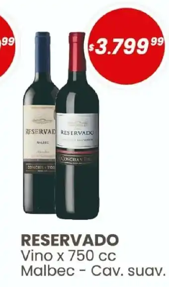 Reservado vino