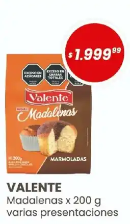 Arcoiris Supermercados Valente madalenas oferta