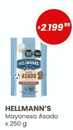 Arcoiris Supermercados Hellmann's mayonesa asado oferta