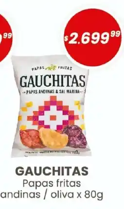 Arcoiris Supermercados Gauchitas papas fritas oferta