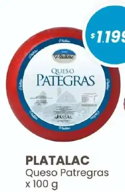 Arcoiris Supermercados Platalac queso patregras oferta