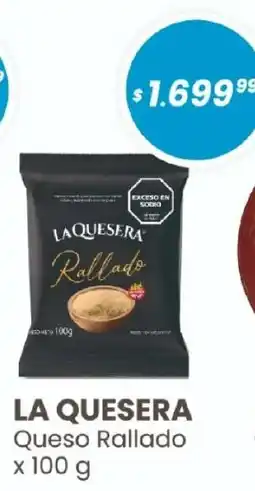 Arcoiris Supermercados La quesera queso rallado oferta