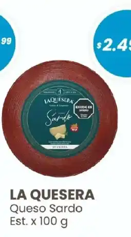 Arcoiris Supermercados La quesera queso sardo oferta