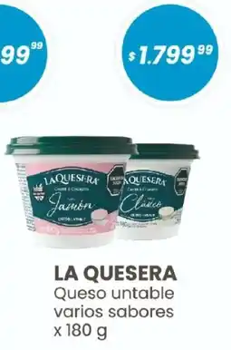 Arcoiris Supermercados La quesera queso untable varios sabores oferta