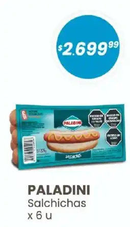 Arcoiris Supermercados Paladini salchichas oferta