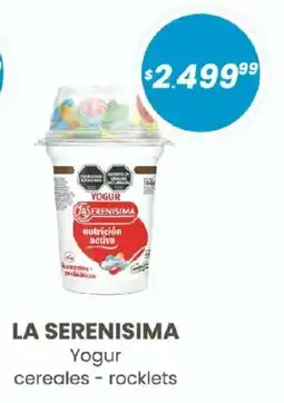 Arcoiris Supermercados La serenisima yogur cereales - rocklets oferta