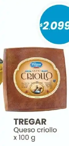 Arcoiris Supermercados Tregar queso criollo oferta