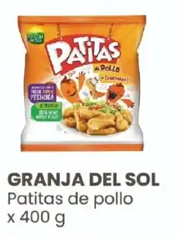Arcoiris Supermercados Granja del sol patitas de pollo oferta