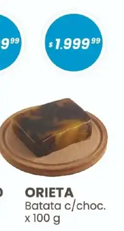 Arcoiris Supermercados Orieta batata c/choc. oferta