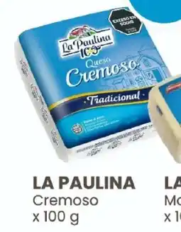 Arcoiris Supermercados La paulina queso cremoso tradicional oferta