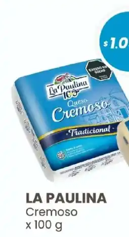 Arcoiris Supermercados La paulina queso cremoso tradicional oferta