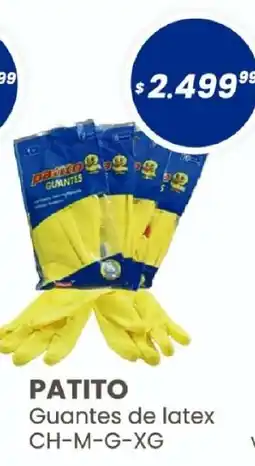 Arcoiris Supermercados Patito guantes de latex oferta