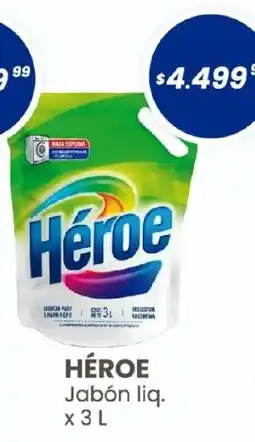 Arcoiris Supermercados Héroe jabón liq. oferta