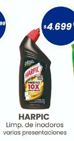 Arcoiris Supermercados Harpic limp. de inodoros oferta