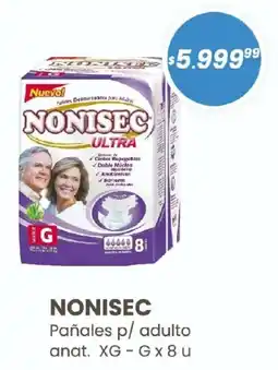 Arcoiris Supermercados Nonisec pañales p/ adulto anat. oferta
