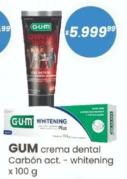 Arcoiris Supermercados Gum crema dental carbón act. - whitening oferta
