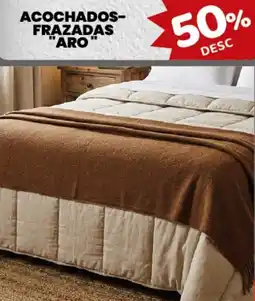 Makro Aro acochados frazadas oferta