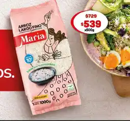 Makro Maria arroz largo fino oferta