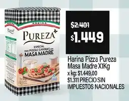 Makro Pureza harina pizza masa madre oferta