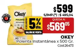 Diarco Okey polenta instantánea oferta