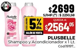 Diarco Plusbelle shampoo y acondicionador oferta