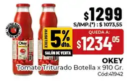 Diarco Okey tomate triturado oferta
